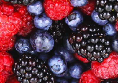 Berries mix fruit color food dessert sweet photo stock